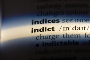 indict