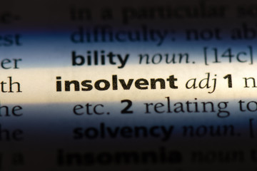 insolvent