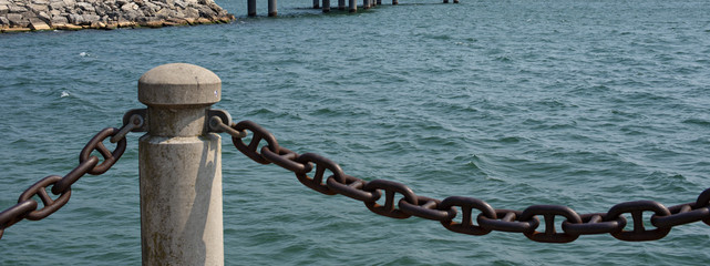 Naklejka premium blue water