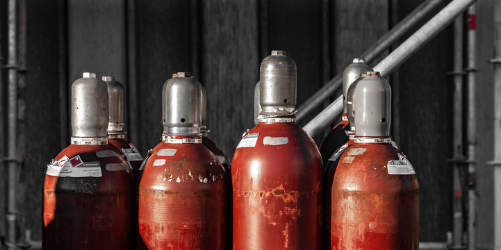 Gasflaschen Lagerung Baustelle