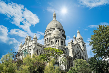 Fototapeta premium Montmartre cathedral Paris