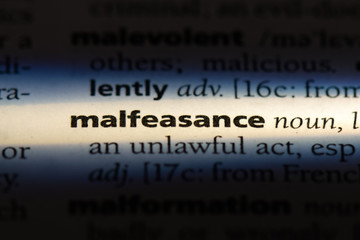 malfeasance