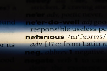 nefarious
