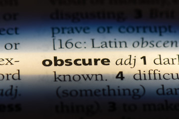 obscure
