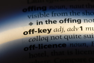 off key