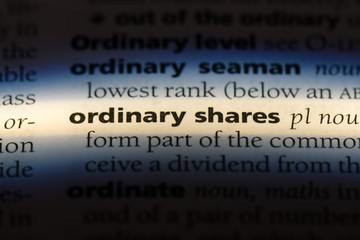 ordinary shares