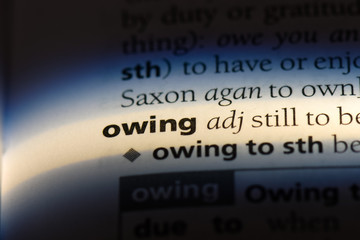 owing