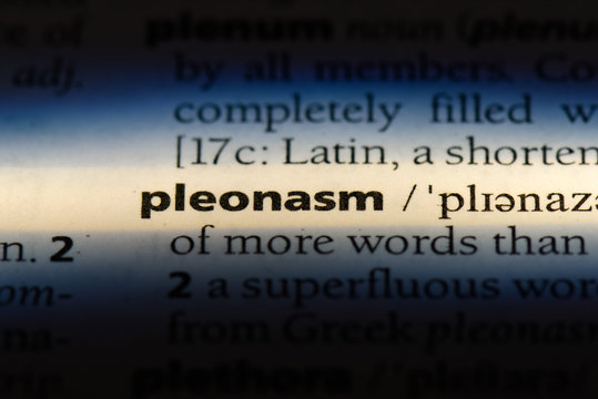 pleonasm