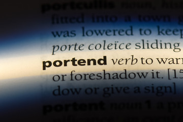 portend