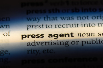 press agent