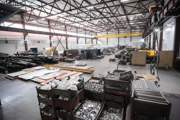 Metalworking plant. Production shop
