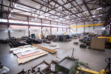 Metalworking plant. Production shop