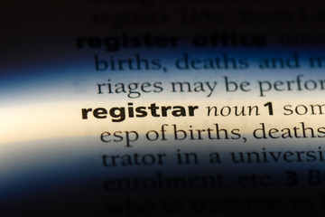 registrar