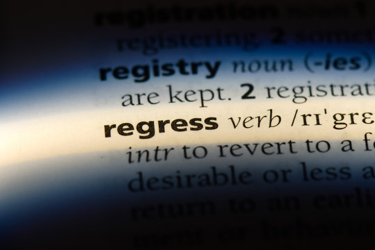 regress