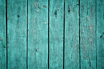 Fototapeta premium Old wooden oil-painted fence background