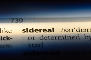 sidereal