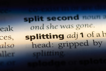 splitting