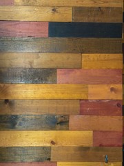 background with wood planks of different color