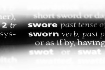 sworn