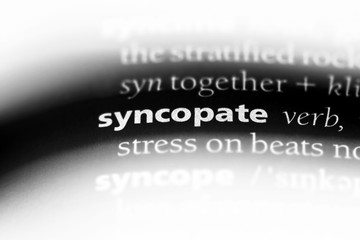 syncopate