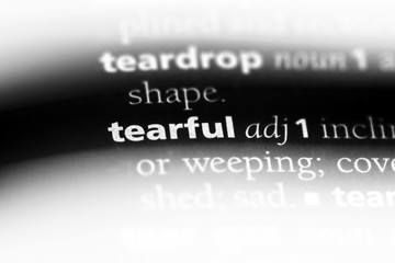 tearful