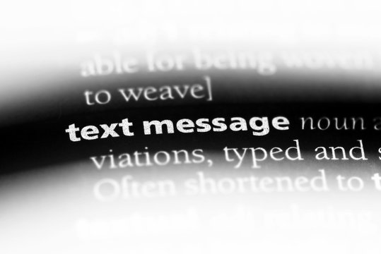 text message