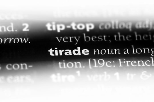 tirade