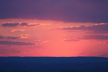 Fototapeta premium couché de soleil