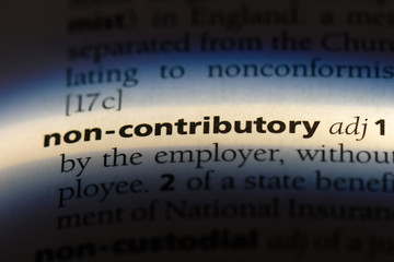 non contributory
