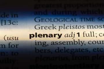 plenary
