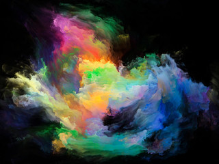 Obraz na płótnie Canvas Illusion of Color Motion
