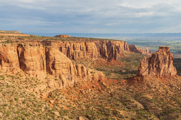 Scenic Colorado National Monument Landscape