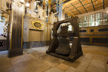 Interior of the Peace Church in Swidnica in Poland