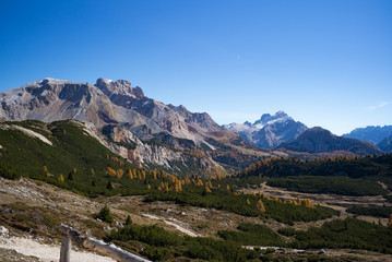 Fototapeta na wymiar Dolomiti di Fanes