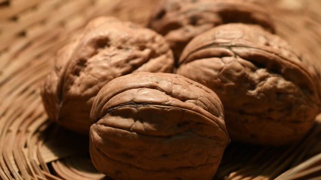walnuts close-up