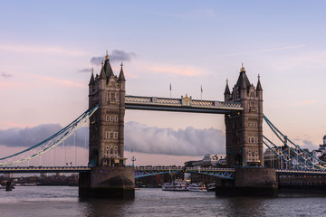 Fototapeta na wymiar Scenic View Of Tower Bridge, London