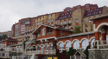 Coastal buildings in vladivostok