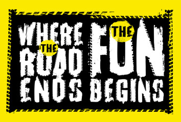 Off Road Quote © Double Brain