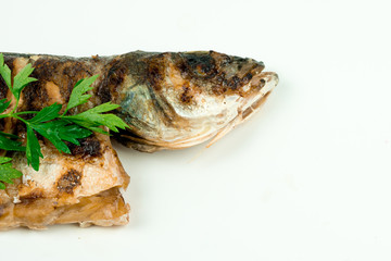 Izgara balık yemeği