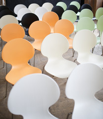 Obraz premium Open space lecture with chairs