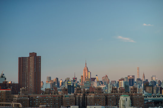 New York City Midtown with Empire State Building at Sunset © Hladchenko Viktor