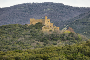 Requesens castle in Catalonia, Spain