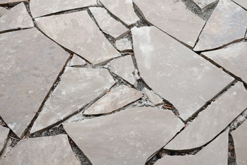 Obraz premium Polygon Stein Platten