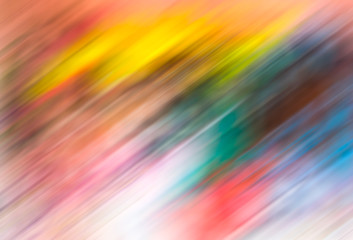 Blurry abstract background with multicolored stripes.