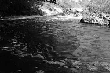 Wasserfall Detail Sieg Schladern