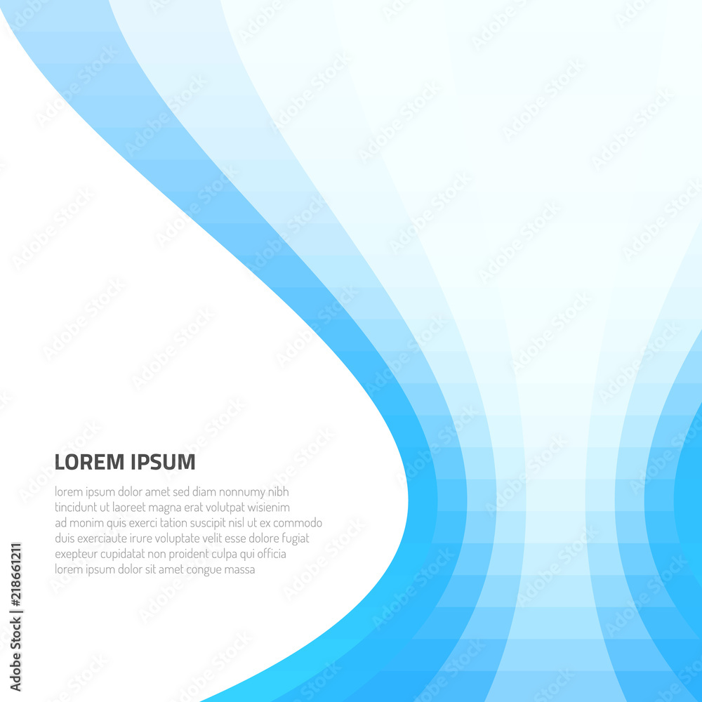 Poster Abstract background with geometric texture. Illusion of three-dimensional layers.