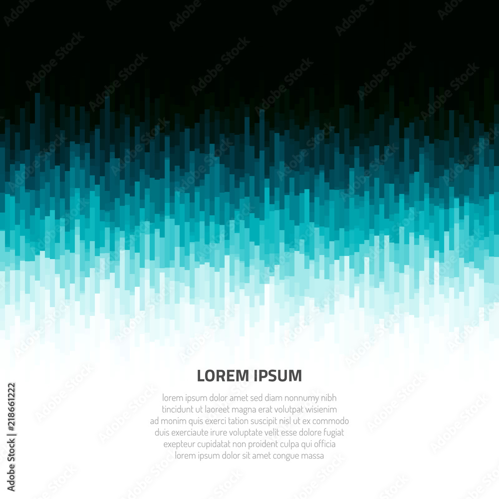 Poster abstract background with geometric texture. the image is broken up into parts. optical illusion of m