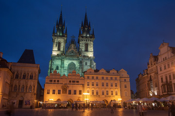 Fototapeta na wymiar Prague Travel Tourism 