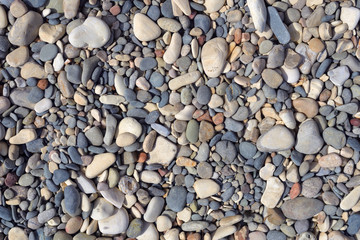 Sea stones background