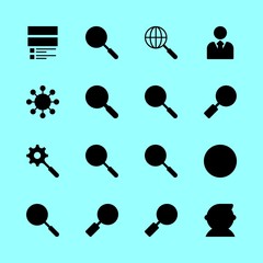 16 seo icons set